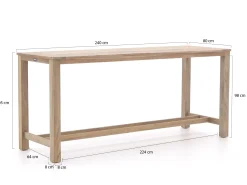 Manifesto Rivola/ROUGH-X 240cm barset 7-delig
