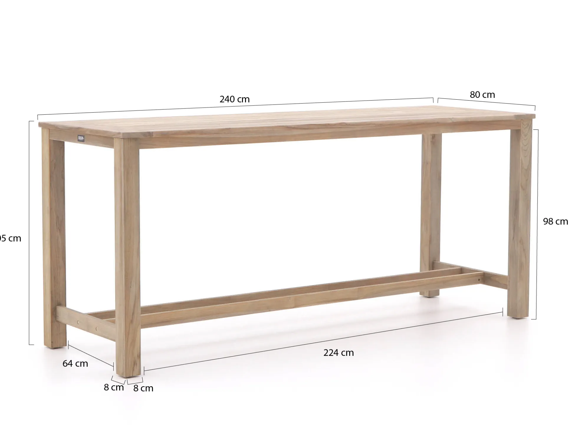 Manifesto Rivola/ROUGH-X 240cm barset 7-delig
