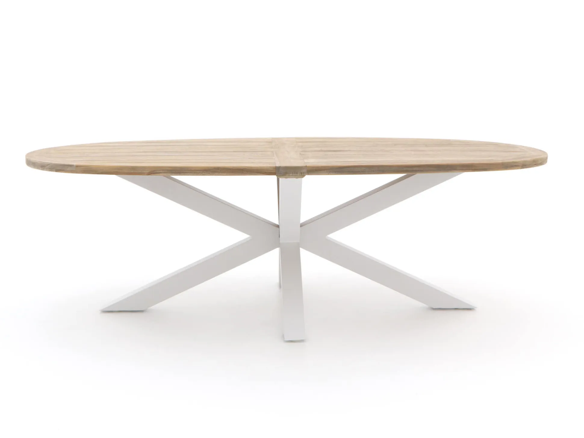 Manifesto Rivola/ROUGH-Y Ellips 240cm dining tuinset 7-delig