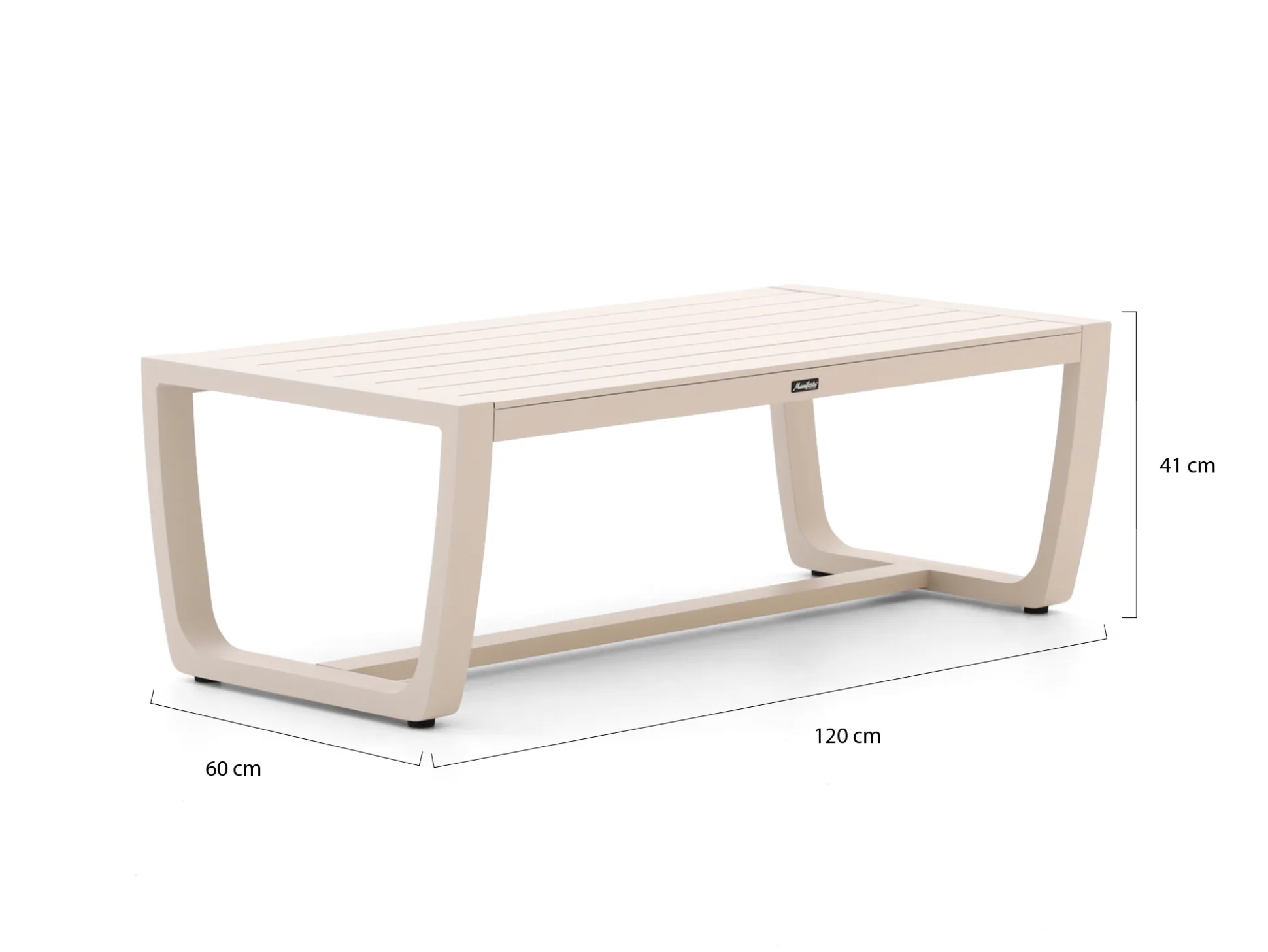 Manifesto Rubbiano lounge tuintafel 120x60x41cm