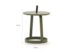 Manifesto Salemi bijzet tuintafel ø47 (h:52,5cm)