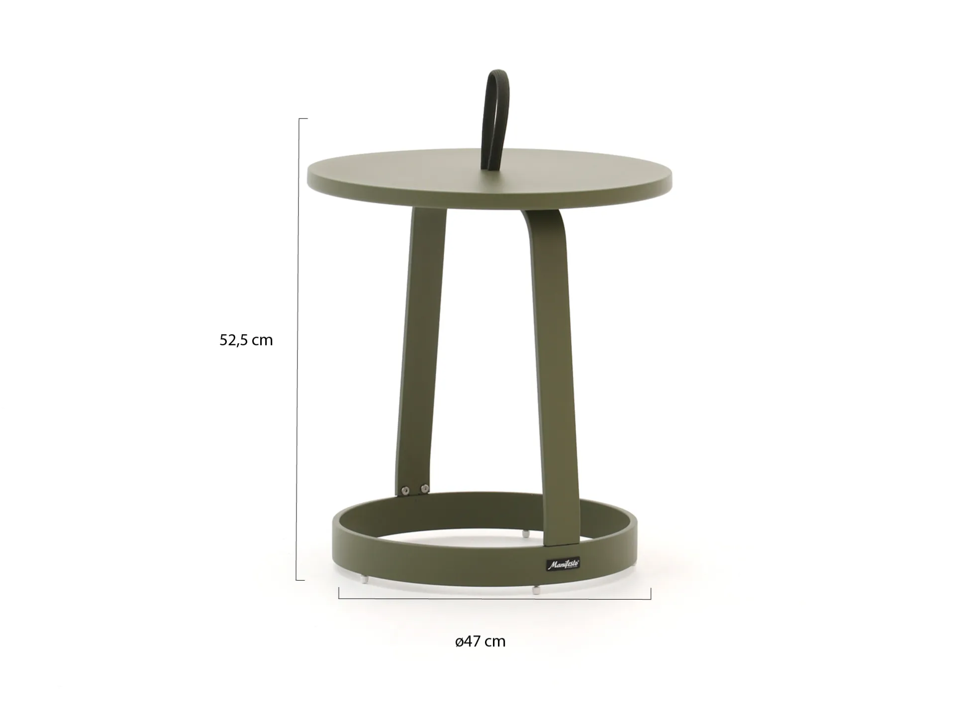 Manifesto Salemi bijzet tuintafel ø47 (h:52,5cm)