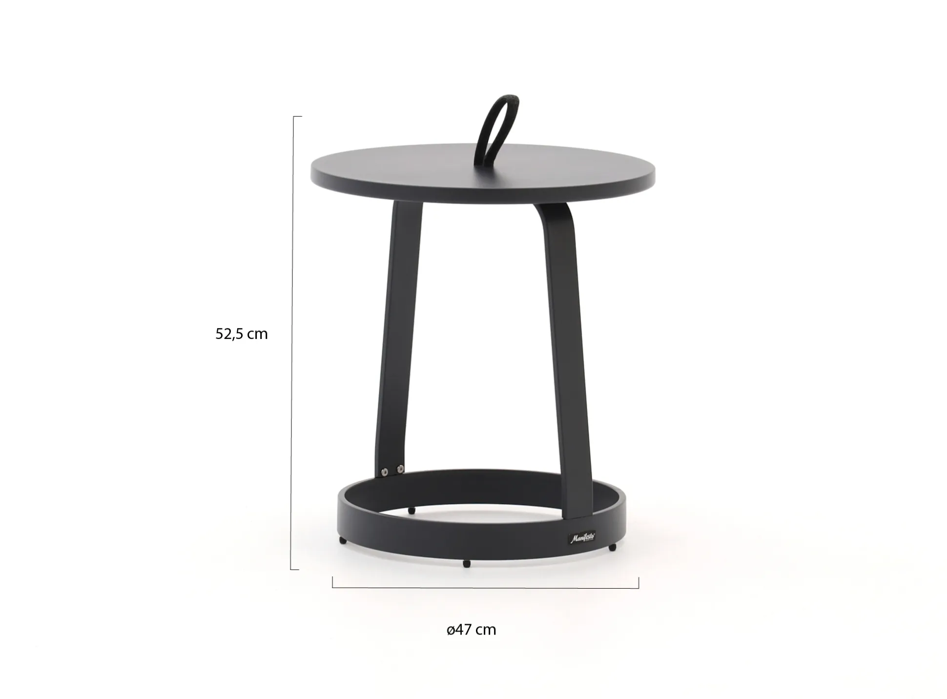 Manifesto Salemi bijzet tuintafel ø47 (h:52,5cm)