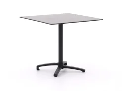 Manifesto Villongo/Canzo 80cm dining tuinset 5-delig stapelbaar inklapbaar