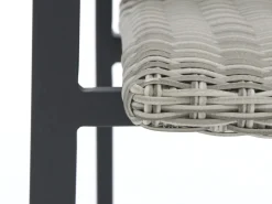 Manifesto Villongo/Canzo 80cm dining tuinset 5-delig stapelbaar inklapbaar