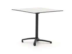 Manifesto Villongo/Canzo 80cm dining tuinset 5-delig stapelbaar inklapbaar