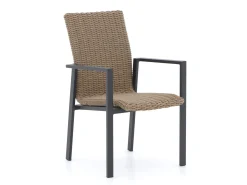 Manifesto Villongo/ROUGH-S 220cm dining tuinset 7-delig stapelbaar