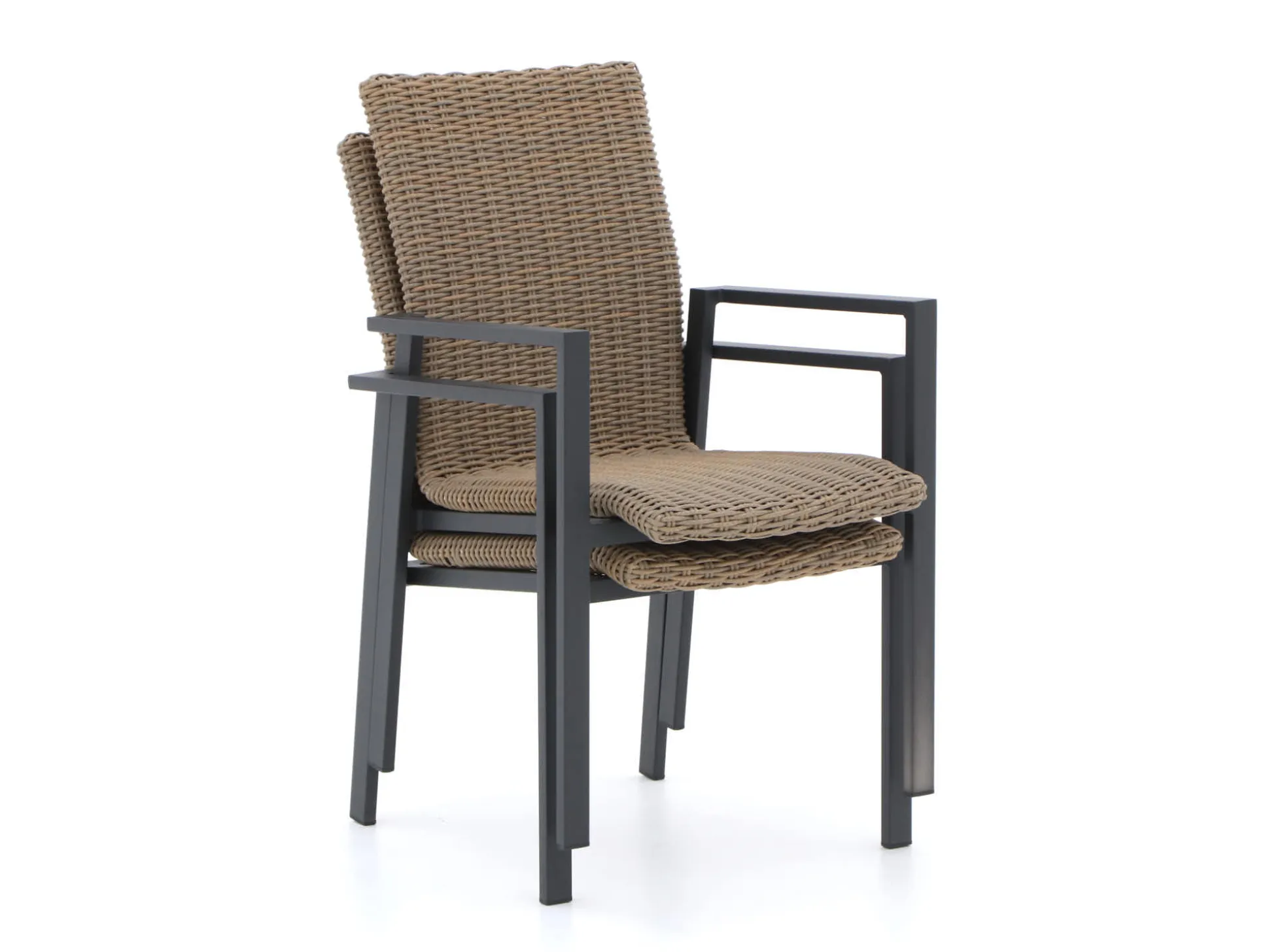 Manifesto Villongo/ROUGH-S 220cm dining tuinset 7-delig stapelbaar