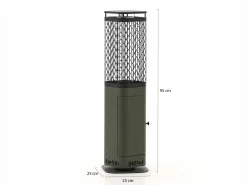 Monti HeatLine Blaze pellet terrasverwarmer 26x26x95cm