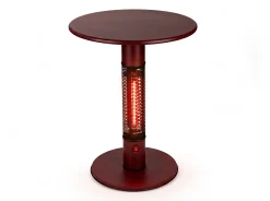 Monti HeatLine Pulse tafel met terrasverwarmer 1500W ø60cm (h: 75cm)