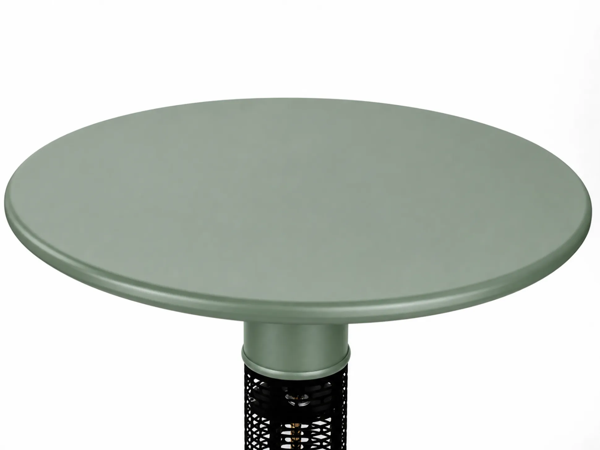 Monti HeatLine Pulse tafel met terrasverwarmer 1500W ø60cm (h: 75cm)