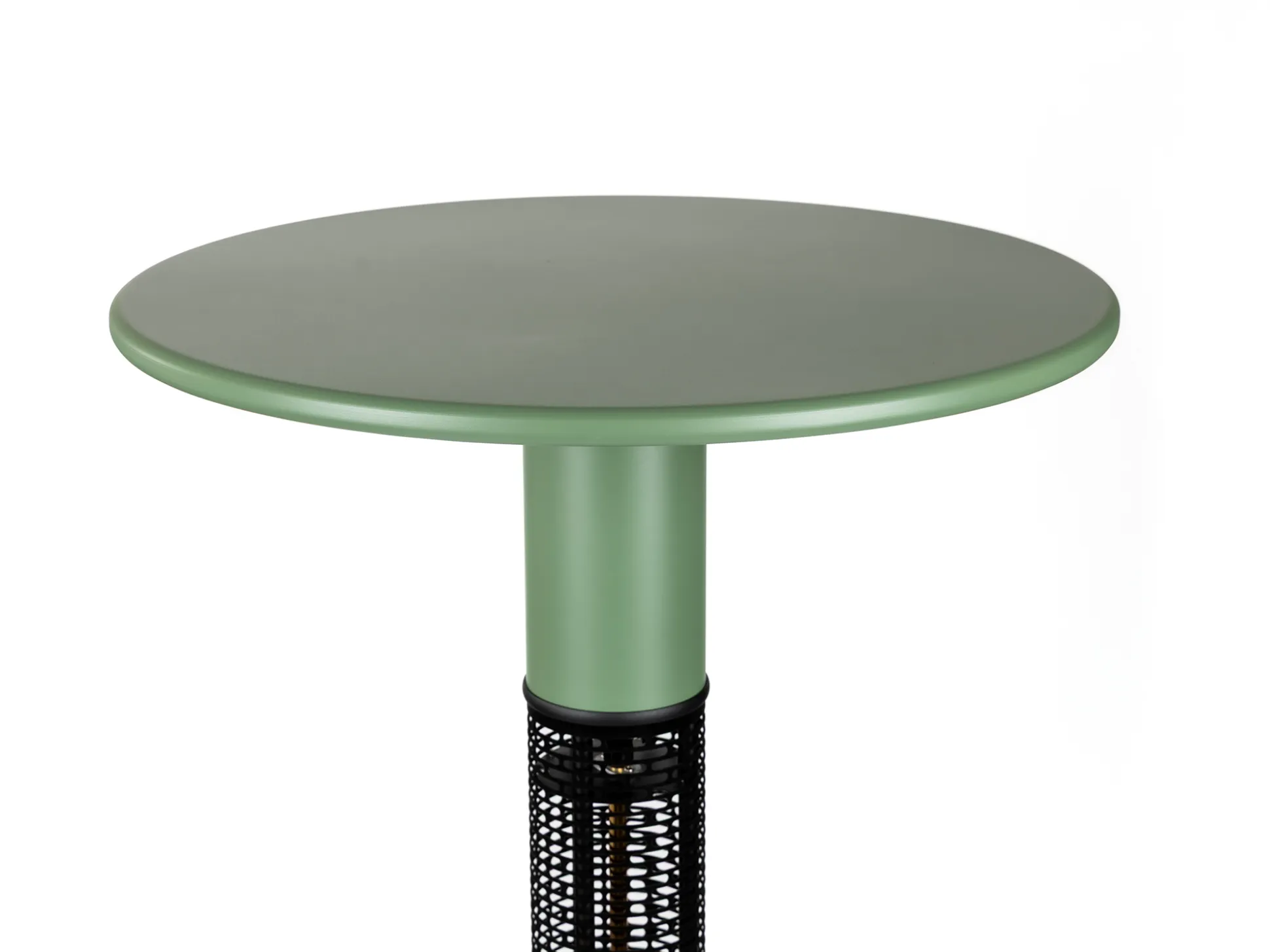 Monti HeatLine Vibe bartafel met terrasverwarmer 1500W ø60cm (h: 110cm)