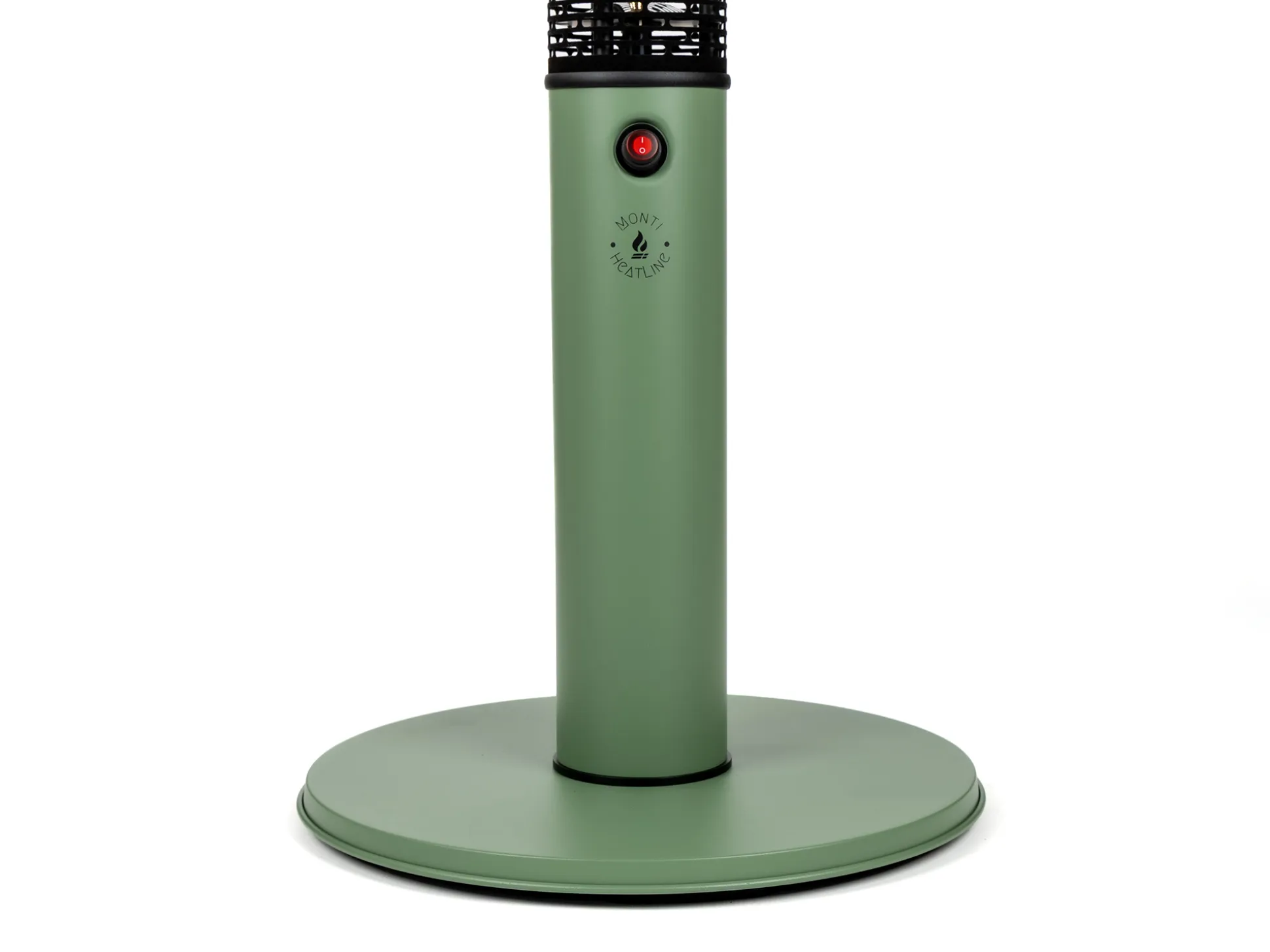 Monti HeatLine Vibe bartafel met terrasverwarmer 1500W ø60cm (h: 110cm)