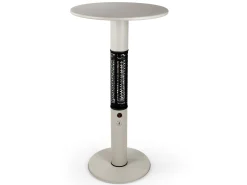 Monti HeatLine Vibe bartafel met terrasverwarmer 1500W ø60cm (h: 110cm)