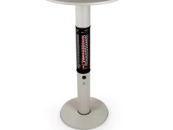 Monti HeatLine Vibe bartafel met terrasverwarmer 1500W ø60cm (h: 110cm)