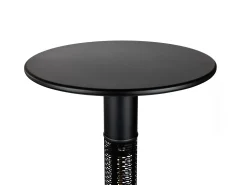 Monti HeatLine Vibe bartafel met terrasverwarmer 1500W ø60cm (h: 110cm)