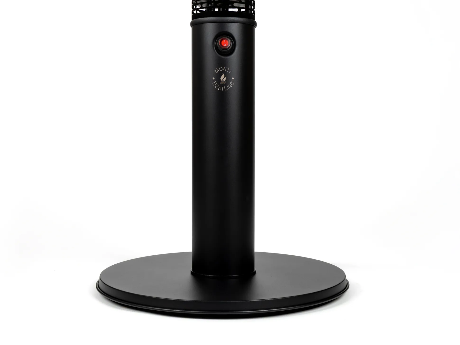 Monti HeatLine Vibe bartafel met terrasverwarmer 1500W ø60cm (h: 110cm)
