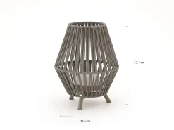 New Garden Conta tafellamp led oplaadbaar dimbaar ø 25,5cm (h: 32,5cm)