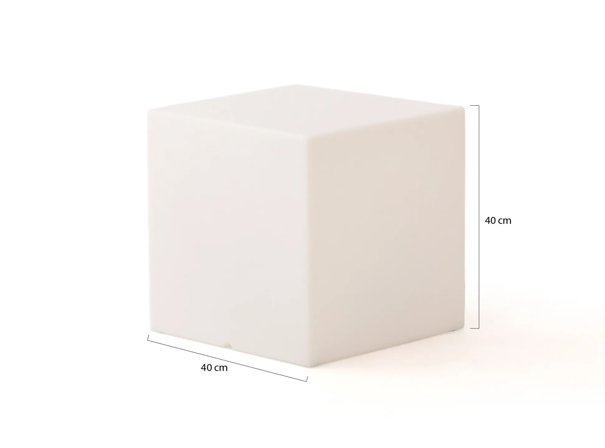 New Garden Cuby buitenlamp led solar oplaadbaar dimbaar 40x40cm