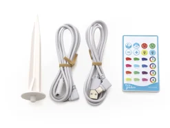 New Garden Cuby buitenlamp led solar oplaadbaar dimbaar 40x40cm