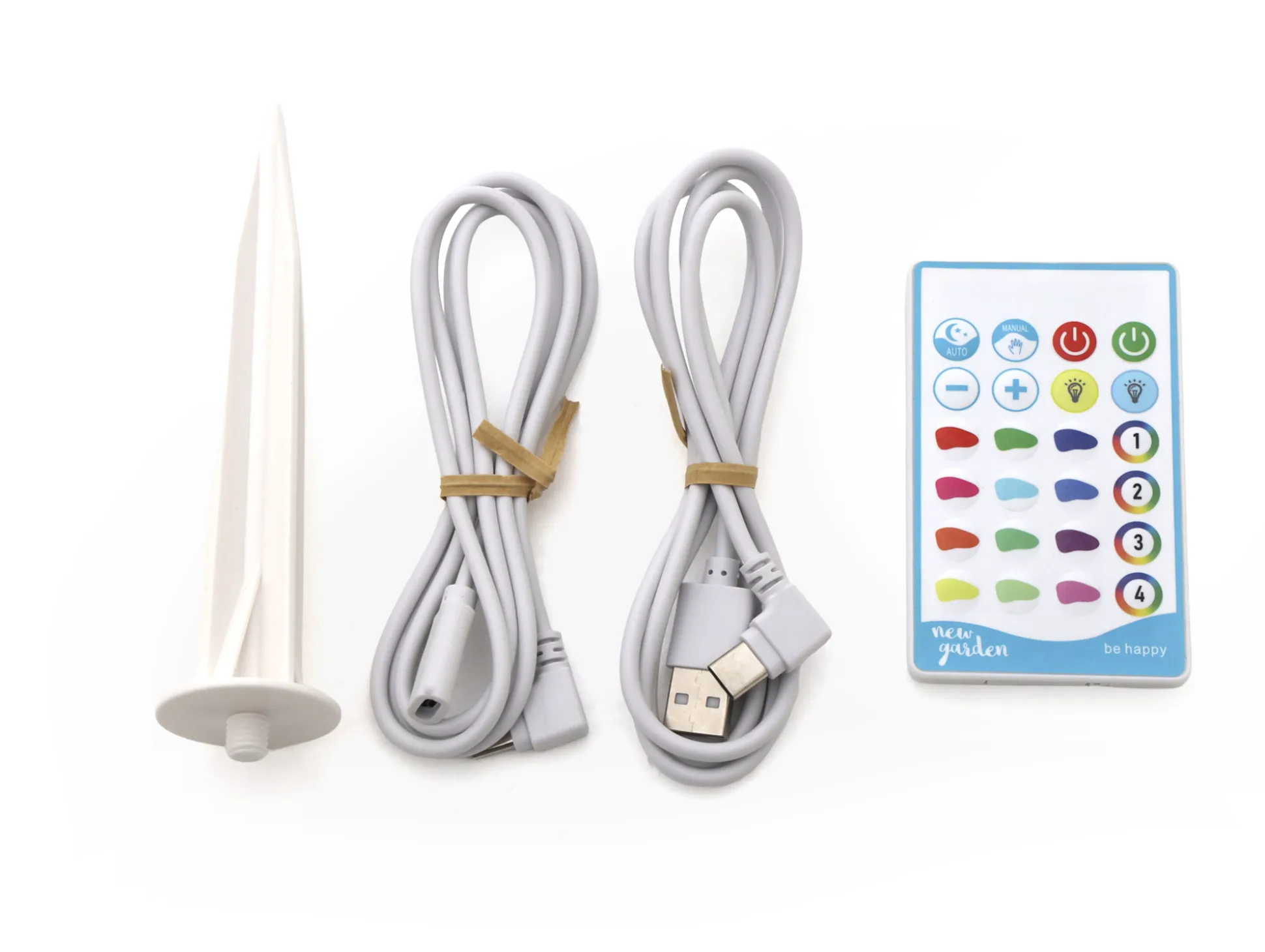 New Garden Cuby buitenlamp led solar oplaadbaar dimbaar 40x40cm