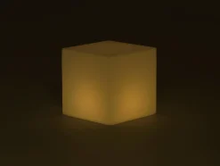 New Garden Cuby buitenlamp led solar oplaadbaar dimbaar 40x40cm