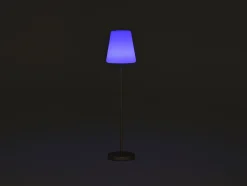 New Garden Lola slim staande buitenlamp led solar oplaadbaar dimbaar ø 28cm (h: 119cm)