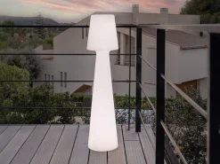 New Garden Lola staande buitenlamp led oplaadbaar dimbaar ø 26,5cm (h: 110cm)
