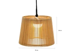 New Garden Okinawa hanglamp led oplaadbaar dimbaar ø 39cm (h: 28cm)