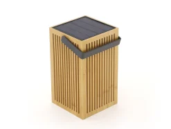 New Garden Okinawa lantaarn solar oplaadbaar dimbaar 14x,5x14,5x24cm