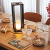 New Garden Siroco lantaarn led oplaadbaar dimbaar ø 18cm (h: 50cm)