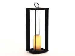 New Garden Siroco lantaarn led oplaadbaar dimbaar ø 18cm (h: 50cm)