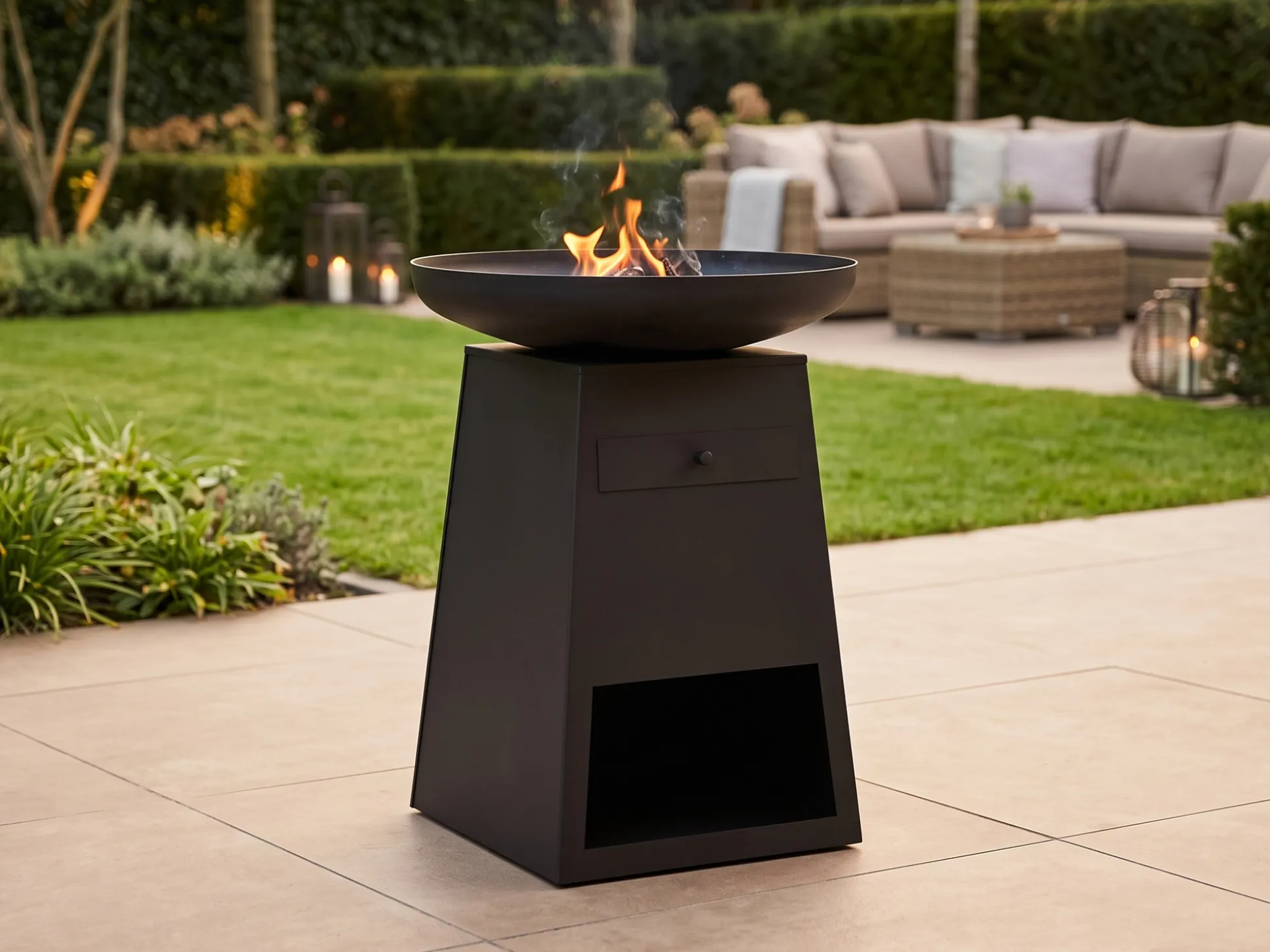 RedFire Premium Orion vuurschaal en barbecue ø80cm