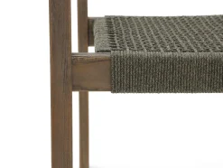 ROUGH Batang Rope dining tuinstoel stapelbaar