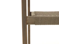 ROUGH Batang Rope dining tuinstoel stapelbaar