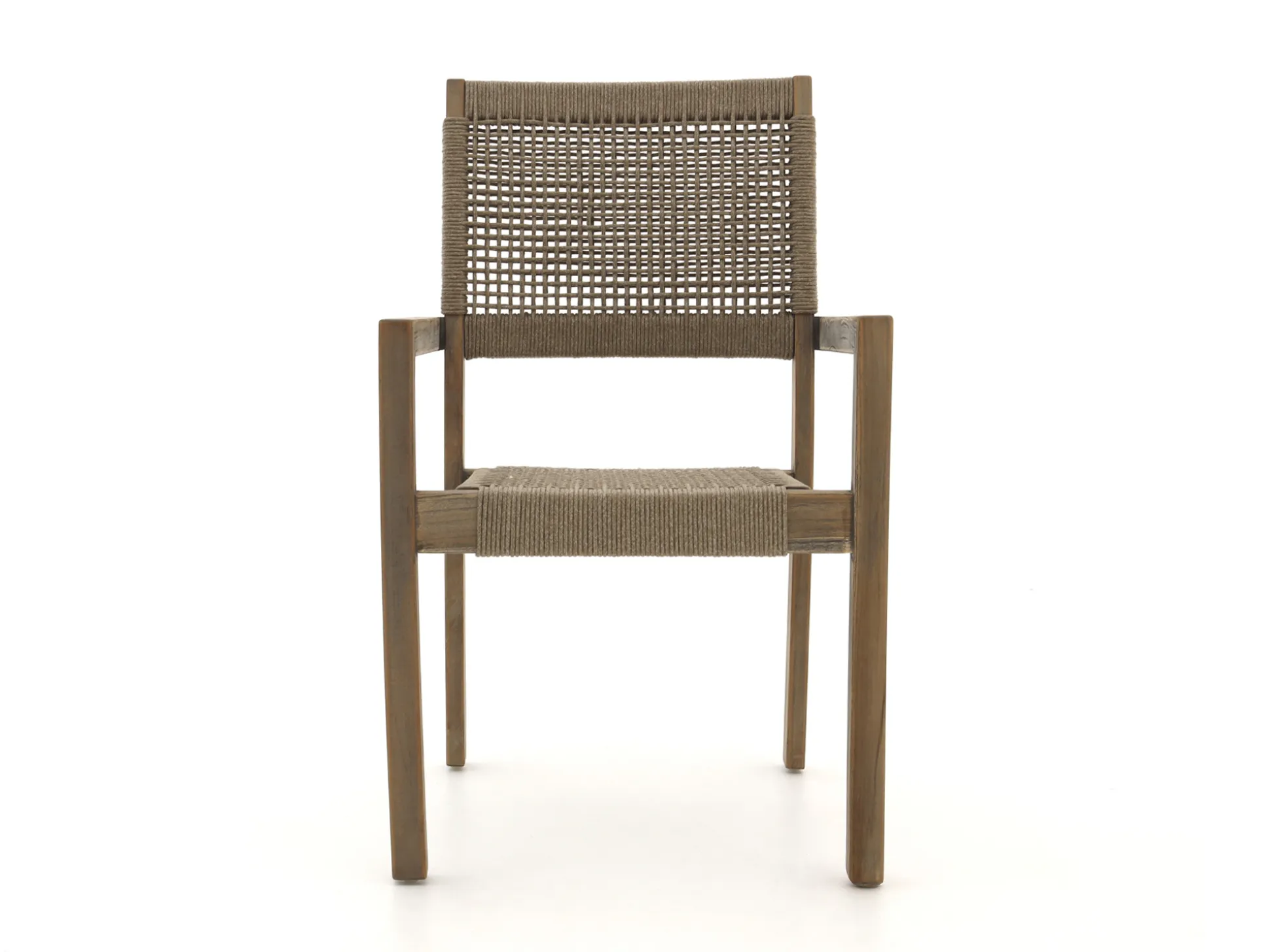 ROUGH-Batang Rope/ROUGH-X 100cm dining tuinset 3-delig stapelbaar