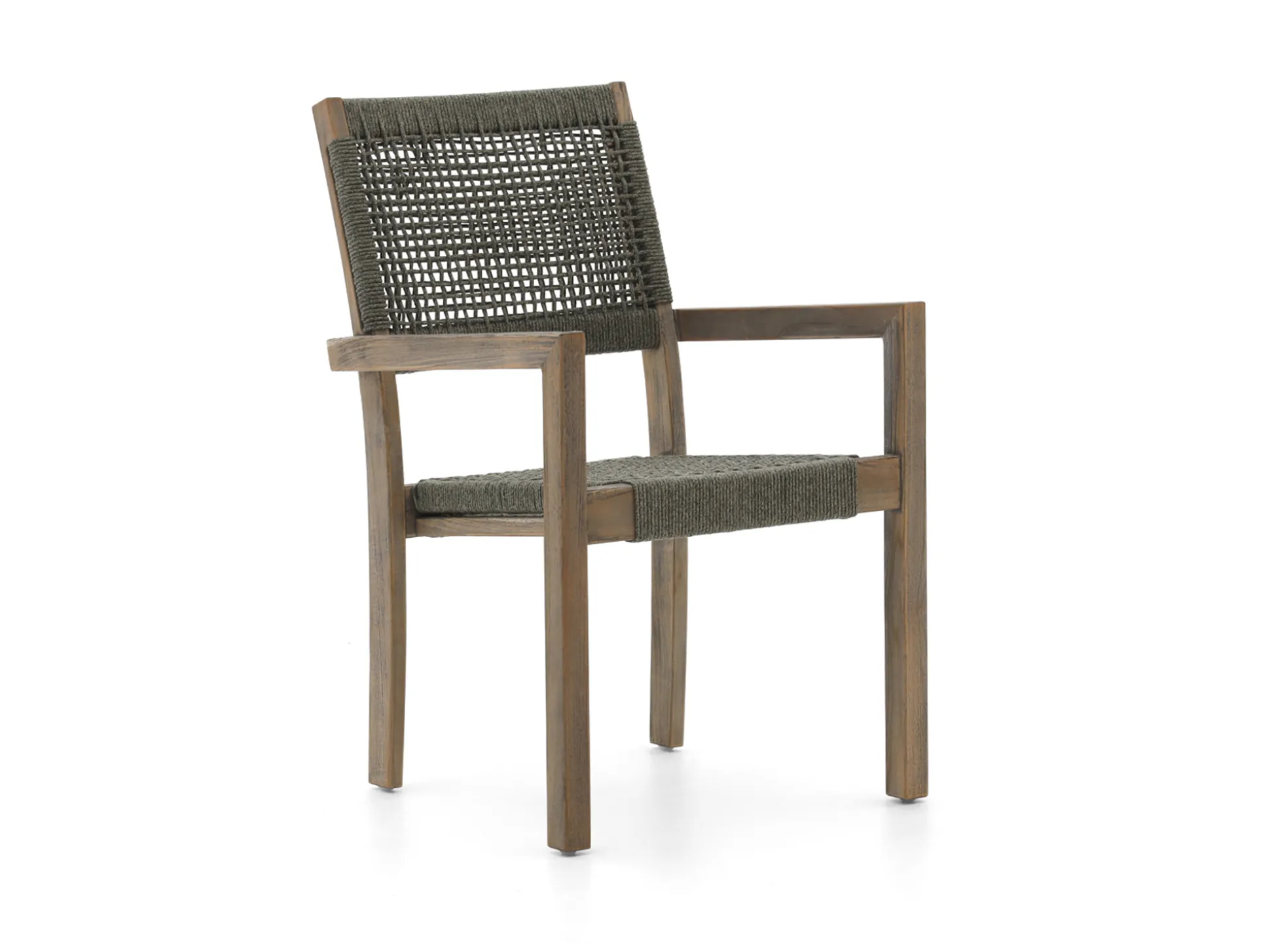 ROUGH-Batang Rope/ROUGH-X 100cm dining tuinset 3-delig stapelbaar
