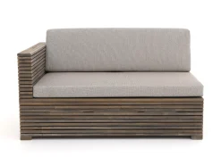 ROUGH-C chaise longue loungeset 3-delig