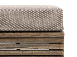ROUGH-C chaise longue loungeset 3-delig