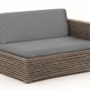ROUGH-C hoek loungeset 4-delig 5-zits