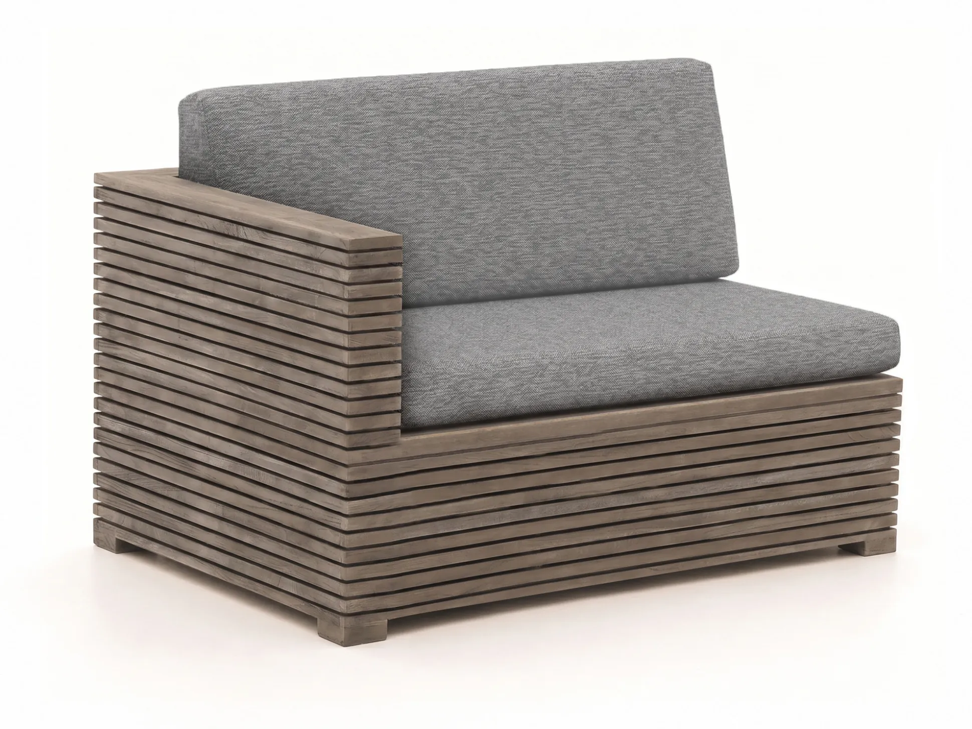 ROUGH-C hoek loungeset 5-delig 6-zits