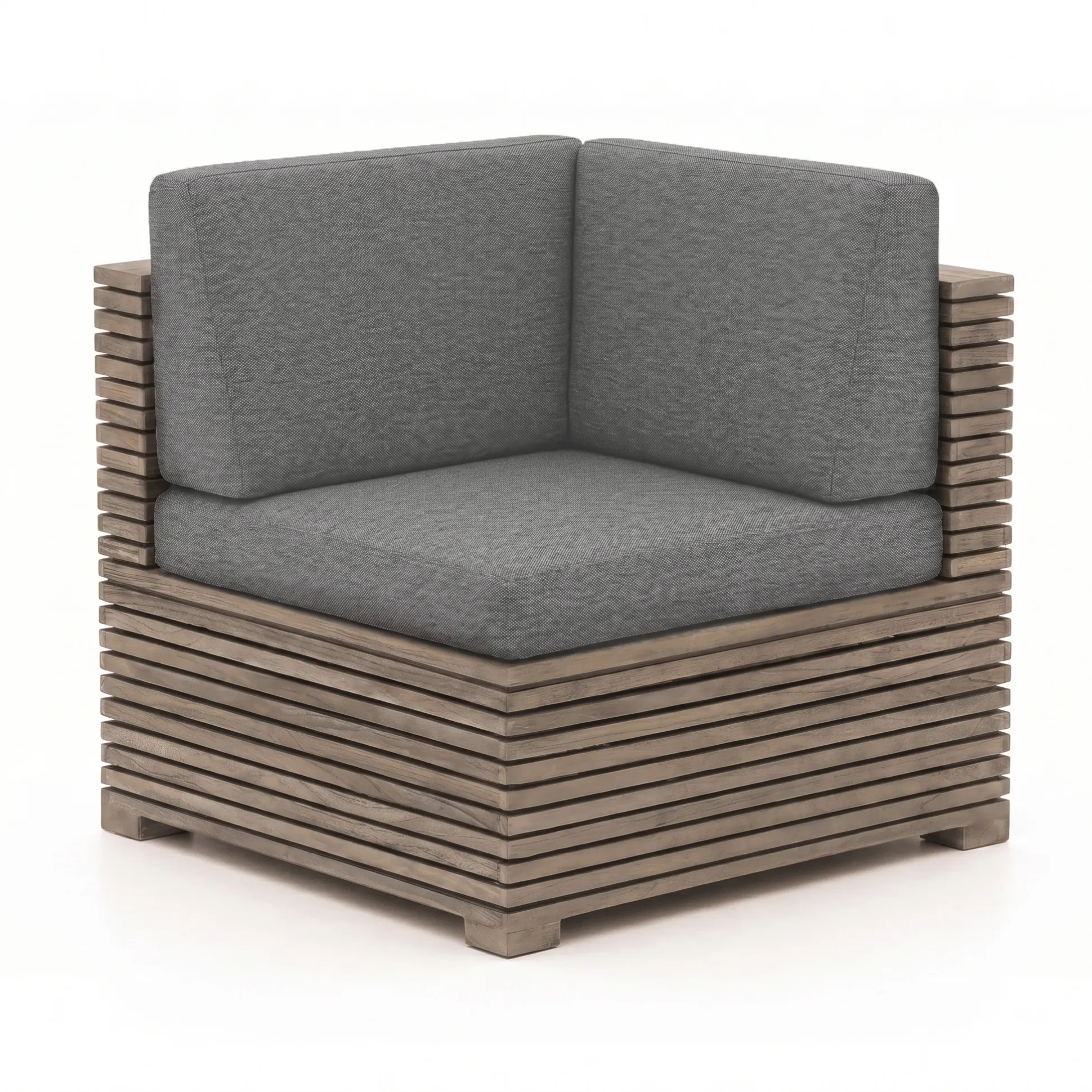 ROUGH-C hoek loungeset 5-delig 6-zits