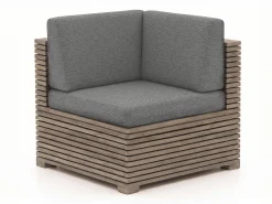 ROUGH-C hoek loungeset 5-delig 6-zits
