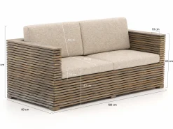 ROUGH-C lounge tuinbank 180cm