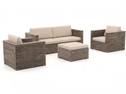 ROUGH-C stoel-bank loungeset 4-delig