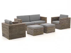 ROUGH-C stoel-bank loungeset 5-delig
