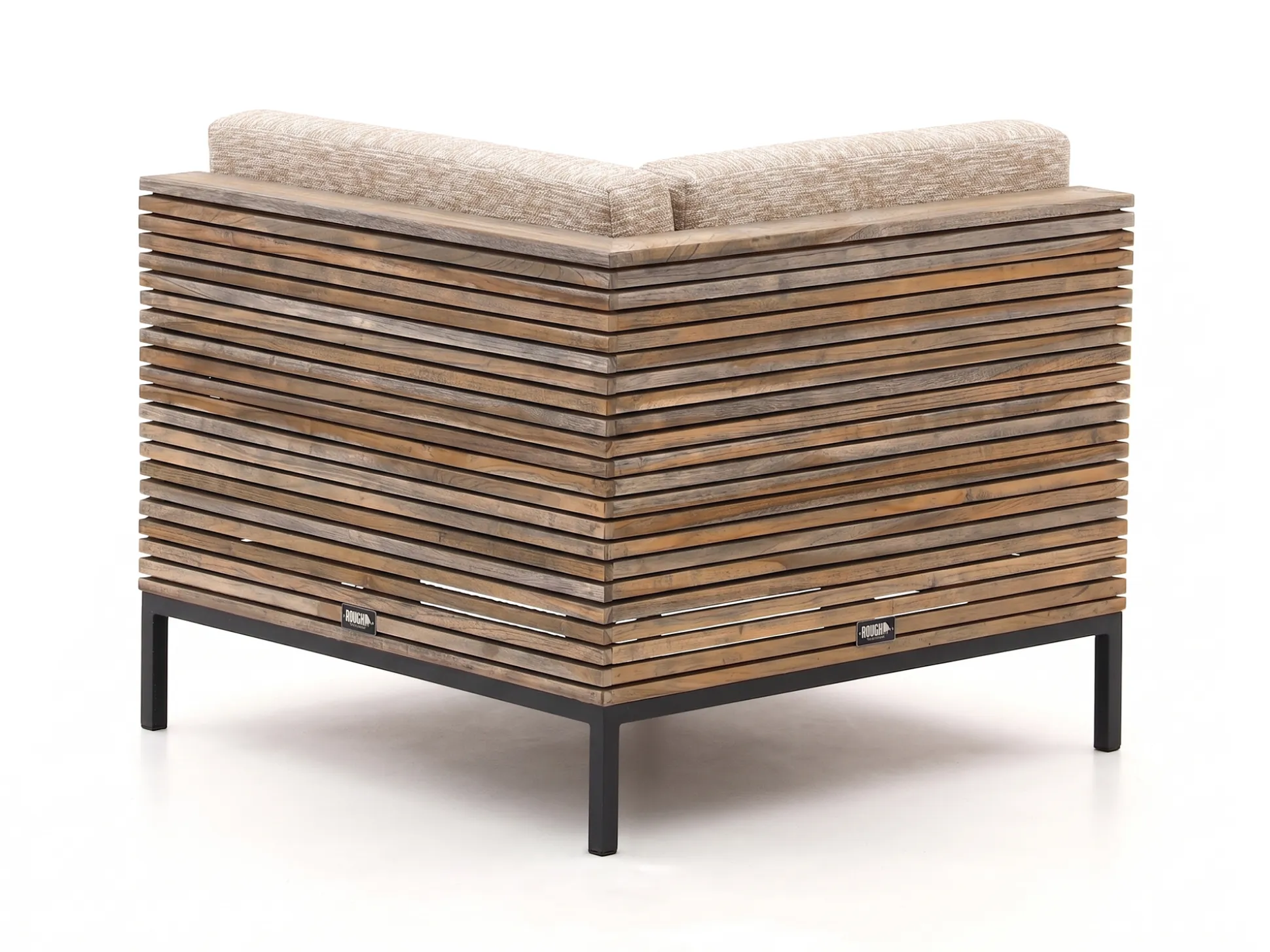 ROUGH-D hoek loungeset 5-delig 6-zits