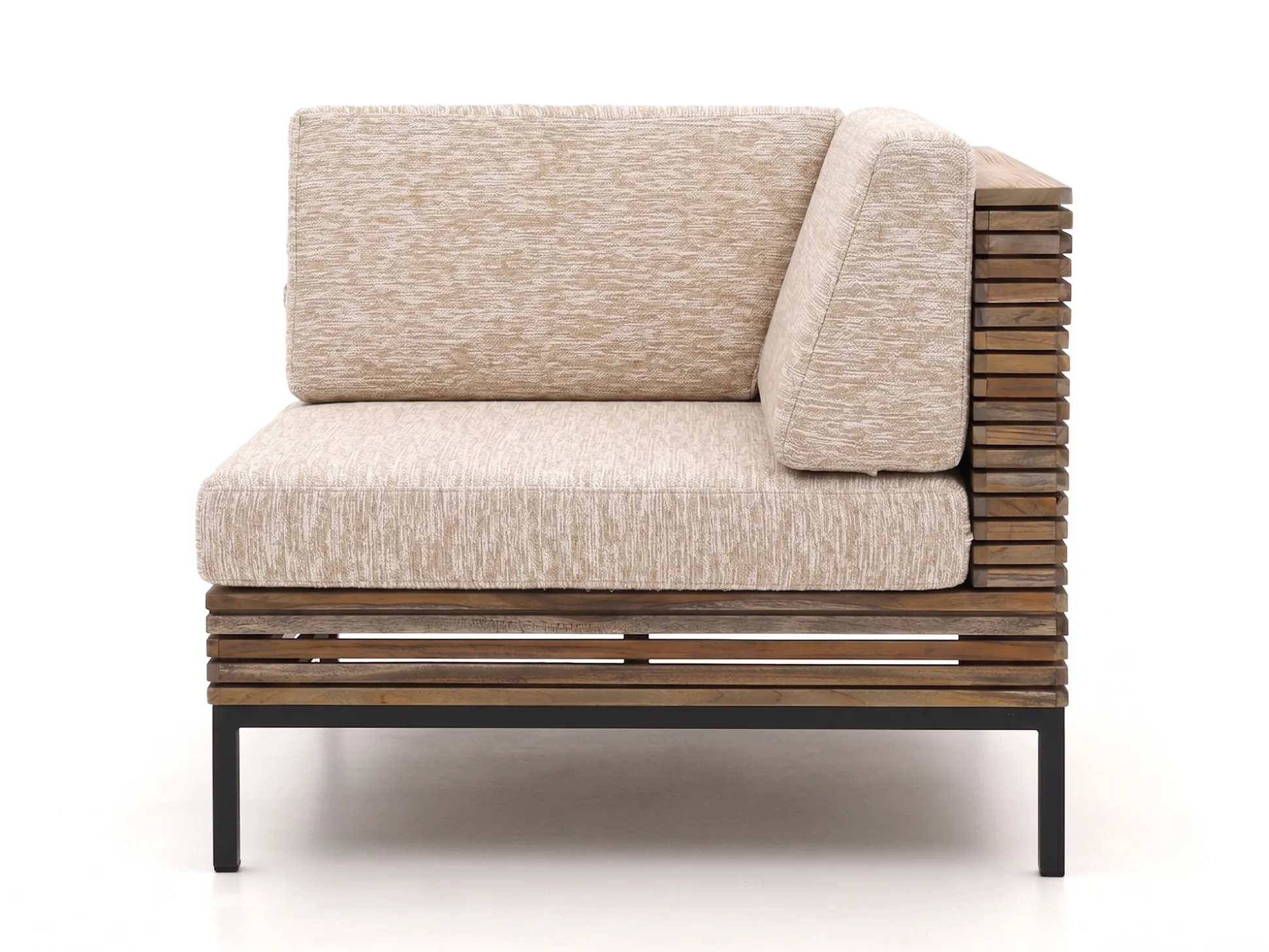 ROUGH-D hoek loungeset 5-delig 6-zits