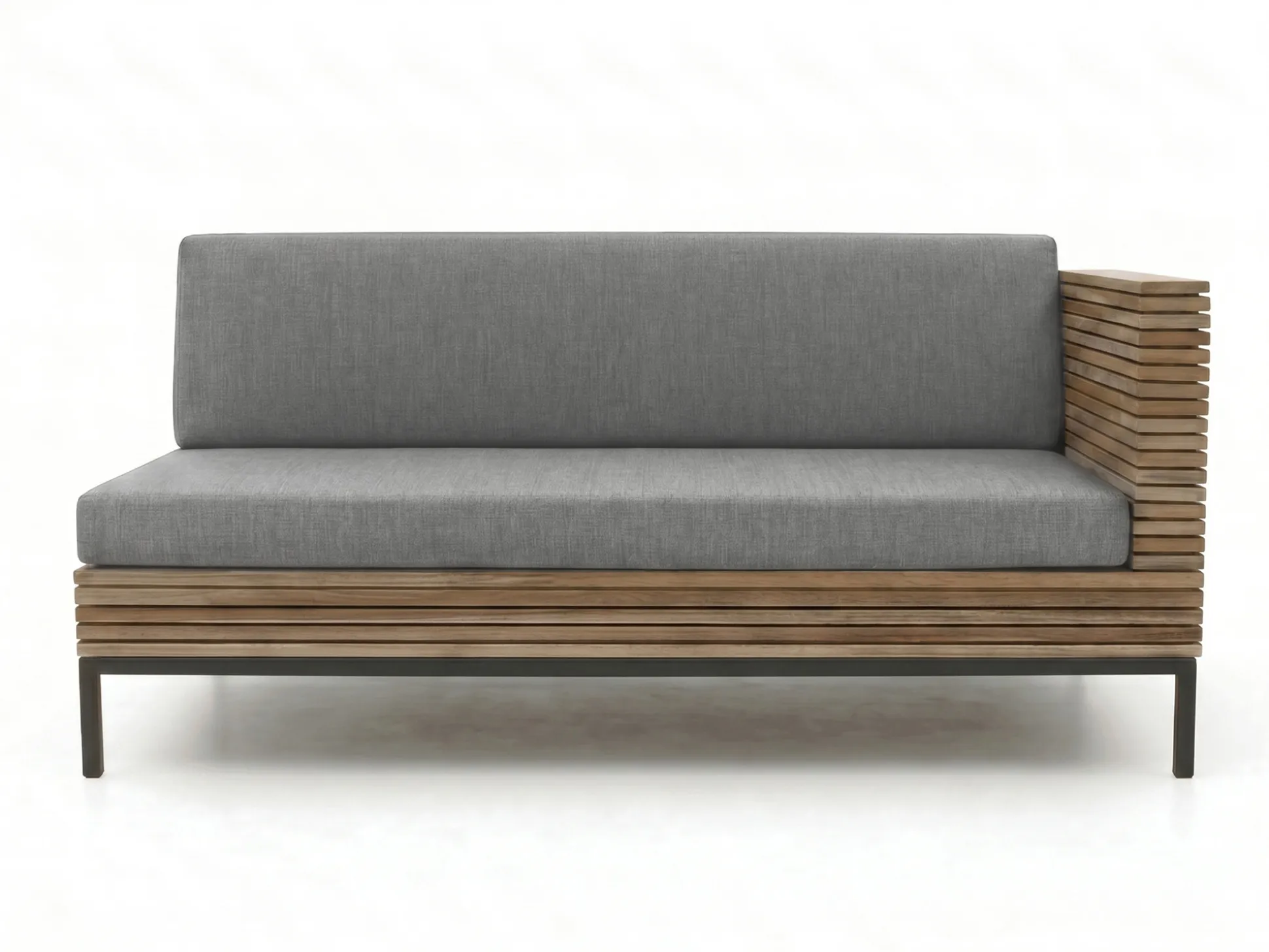 ROUGH-D hoek loungeset 5-delig 6-zits