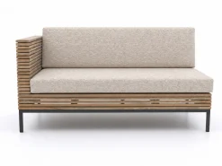ROUGH-D hoek loungeset 4-delig 5-zits